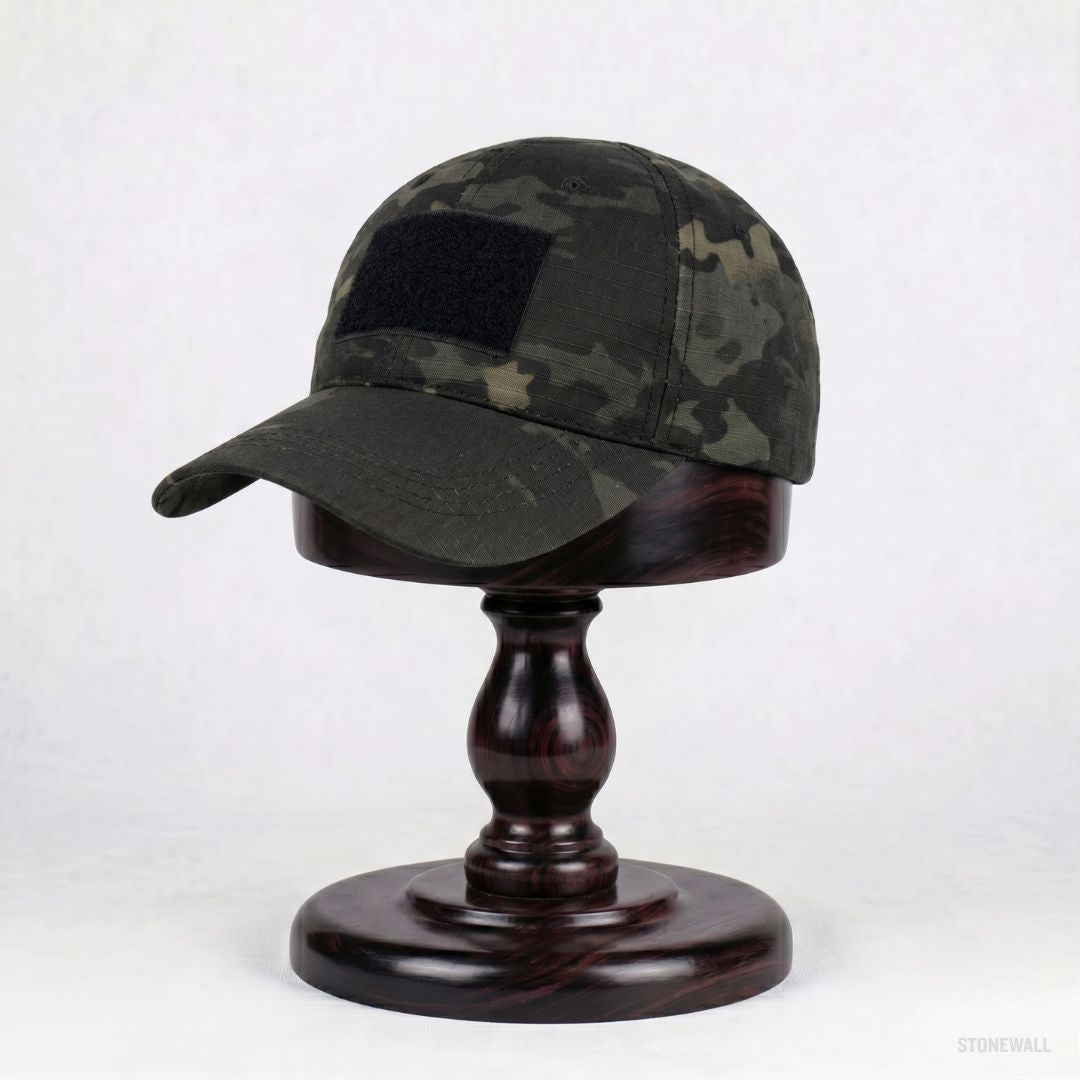 Recon Camo Hat - Ventilated Cap with Velcro Panel