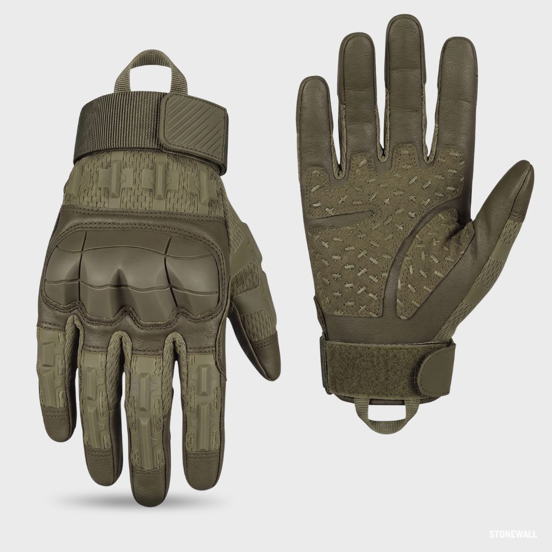 Recon GripCore™ Heavy-Duty Tactical Gloves - Knuckle Guard, Touch Screen