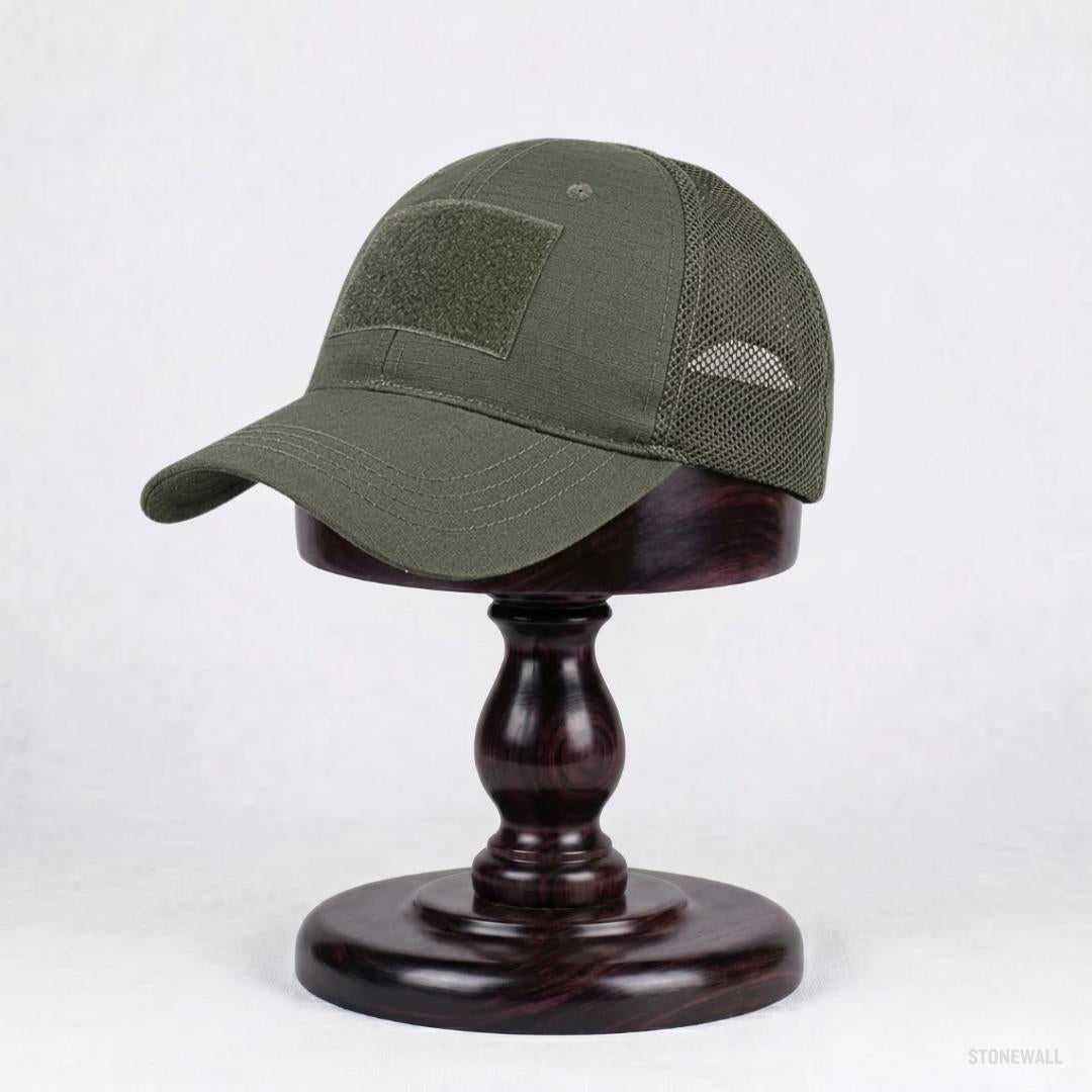 Recon Camo Mesh Hat - Ventilated Cap with Velcro Panel