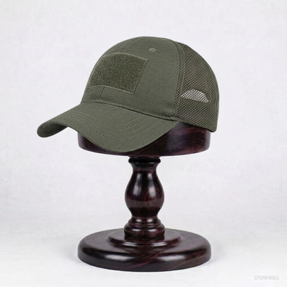 Recon Camo Mesh Hat - Ventilated Cap with Velcro Panel