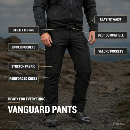 Vanguard Pro Waterproof Softshell Pants - Fleece Lined