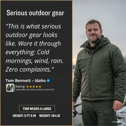 Vanguard Pro Waterproof Softshell Pants - Fleece Lined