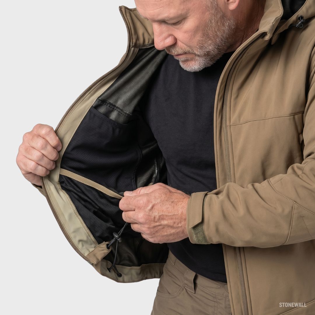 Stealth A1 - Tactical Softshell Jacket - Waterproof Fleece Lined