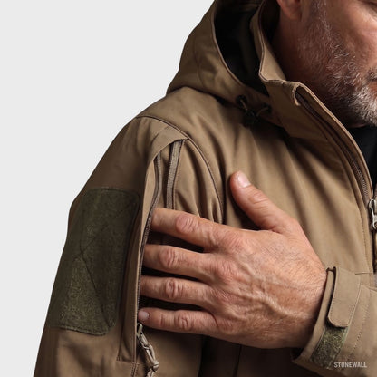 Stealth A1 - Tactical Softshell Jacket - Waterproof Fleece Lined
