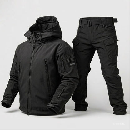 Vanguard Pro Waterproof Softshell Jacket & Pants Set - Fleece lined - 17 Pockets