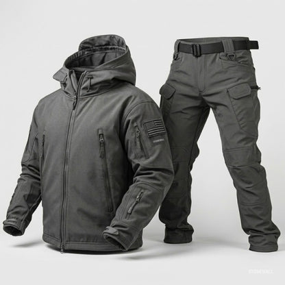 Vanguard Pro Waterproof Softshell Jacket & Pants Set - Fleece lined - 17 Pockets