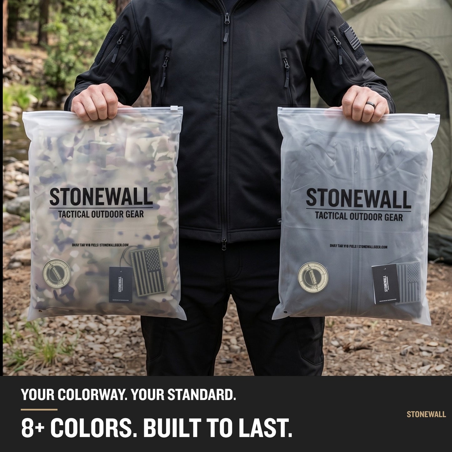 Vanguard Pro Waterproof Softshell Jacket - Camo - Fleece Lined