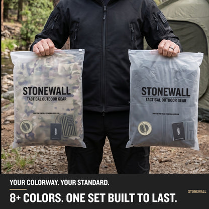 Vanguard Pro Waterproof Softshell Jacket & Pants Set - Camo - 17 Pockets