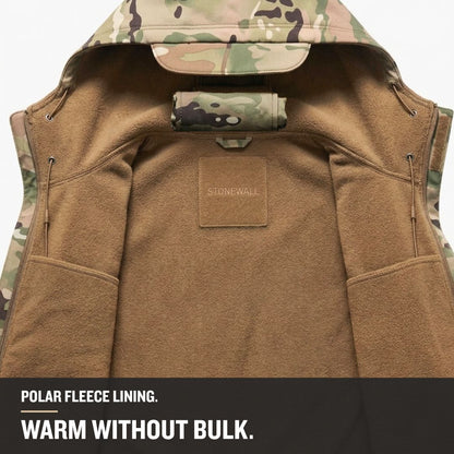 Vanguard Pro Waterproof Softshell Jacket & Pants Set - Camo - 17 Pockets