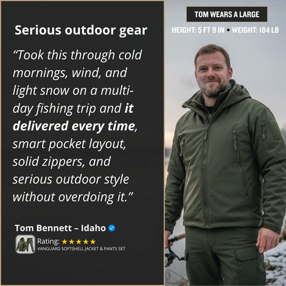 VANGUARD WATERPROOF SOFTSHELL JACKET