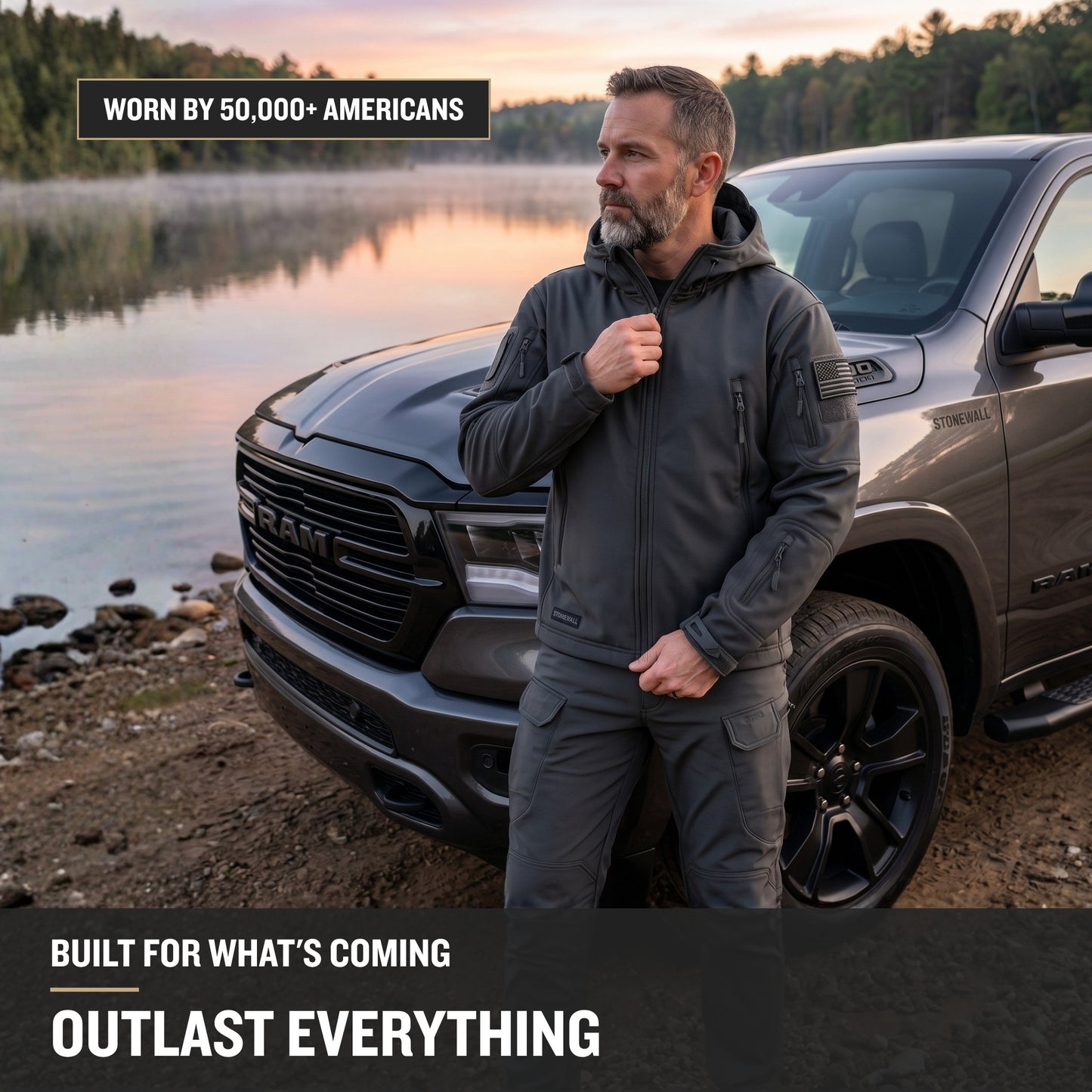 Vanguard Pro Waterproof Softshell Jacket - Fleece Lined