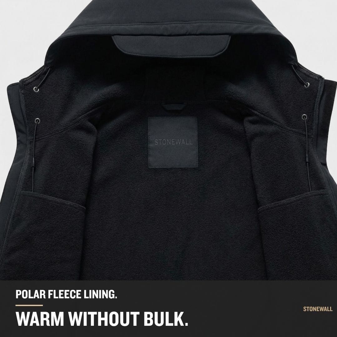 Vanguard Pro Waterproof Softshell Jacket & Pants Set - Fleece lined - 17 Pockets