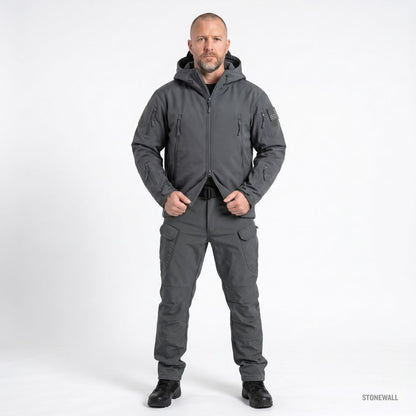 Vanguard Pro Waterproof Softshell Jacket & Pants Set - Fleece lined - 17 Pockets