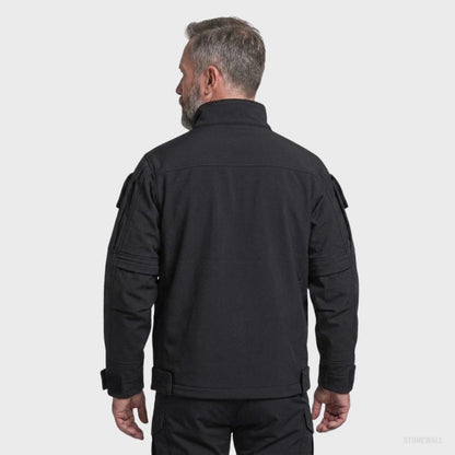 Vertex Tactical Waterproof Softshell Jacket – Fleece Lined, 9 Pockets