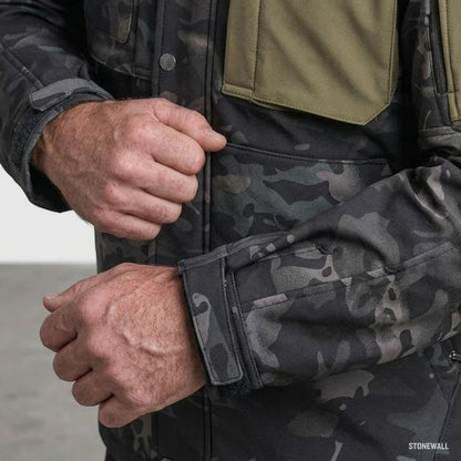 Vertex P2 Tactical Waterproof Softshell Jacket – Fleece Lined, 8 Pockets