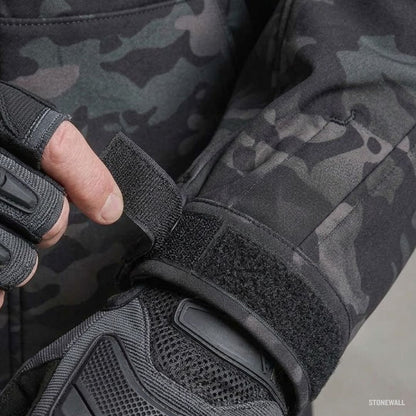 Vertex P2 Tactical Waterproof Softshell Jacket – Fleece Lined, 8 Pockets