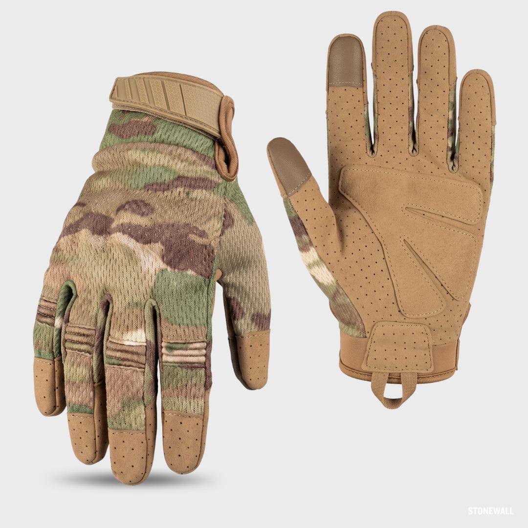 Recon GripCore™ A2 Tactical Gloves - Touch Screen, Anti-Slip, Adjustable