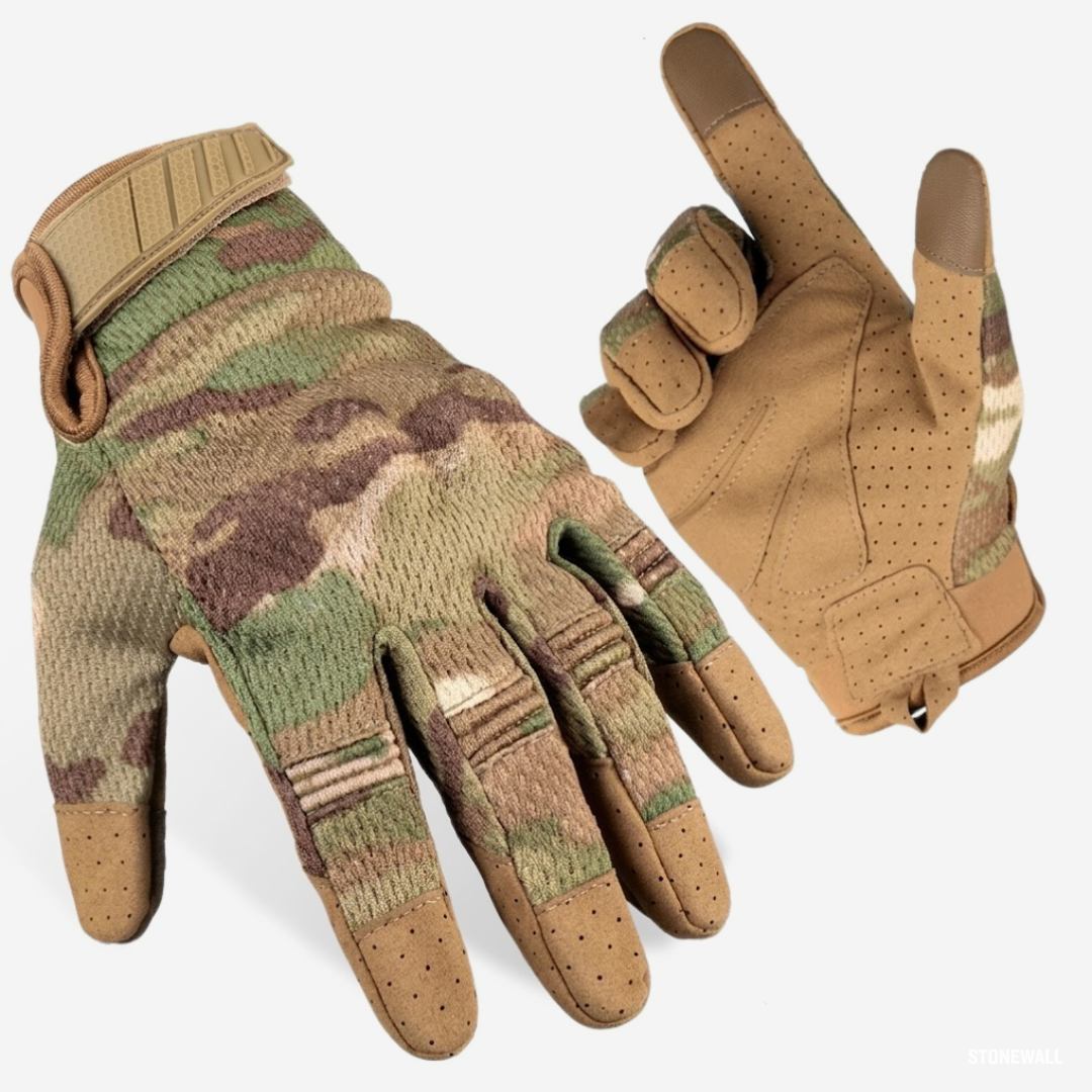 Recon GripCore™ A2 Tactical Gloves - Touch Screen, Anti-Slip, Adjustable