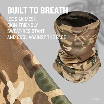 Recon Neck Gaiter — Breathable Mesh Face & Neck Cover